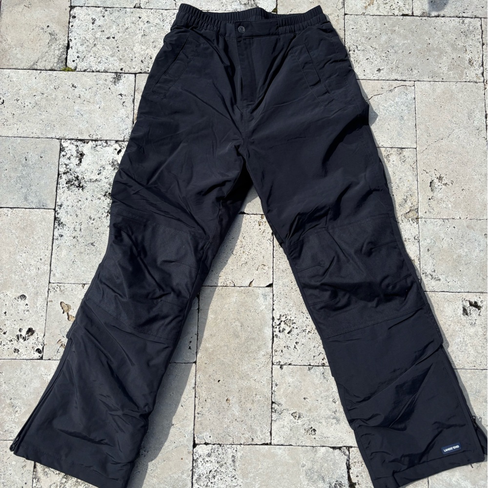 Lands' End Kids' Dark Cargo Pants